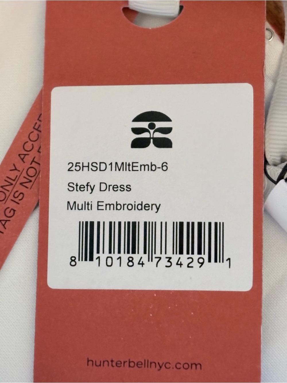 NWT Hunter Bell Women’s Stefy Steffy Embroidered Sun Dress Size 6 Tie Shoulder - Picture 16 of 16